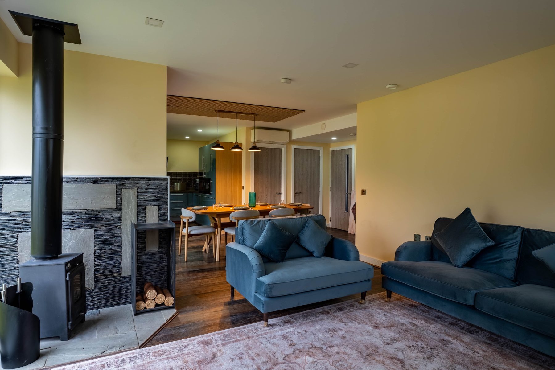 Open-plan living space